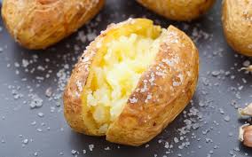 Slice lengthwise at the top of the potato and fluff with a fork before adding your favorite toppings. How To Reheat A Baked Potato In The Oven Microwave And More