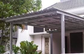Atap spandek digunakan sebagai penutup bangunan atau gedung, sebagai dinding gudang, dan garasi dimana jenis atap ini memiliki daya tahan terhadap api, tahan. Apa Sih Kelebihan Kanopi Galvalum Dibanding Yang Lain