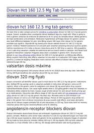 Diovan 160 Mg Brain Fog By Bormar Com Ar