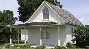 The american gothic house, also known as the dibble house, is a house in eldon, iowa, designed in the carpenter gothic style with a distinctive upper window. American Gothic House Opens Doors To Public