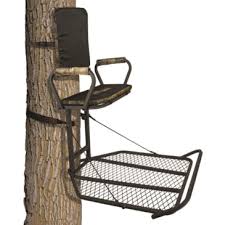 Instructions r useless, holes aren't big enough for bolts, gotta bend the metal, the seat is garbage and brutal to put together, non elf the bolts are labeled. Big Game Treestands The Black Xc Steel Hang On Stand Fp015
