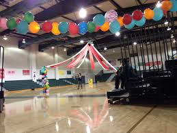 The Greatest Show On Turf Circus Theme Homecoming Rally Gym Decorations Circus Asb Highschool Footballhom Rally Idea Pep Rally Themes Homecoming Themes