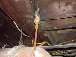 Some plumbing vents include a screen which can slide down, closing off the vent and causing sewer gas backups in the building. Steam Main Venting Residential Heating Help The Wall