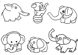 Printable coloring pages in.png format. Easy Coloring Pictures Of Animals Coloring And Malvorlagan