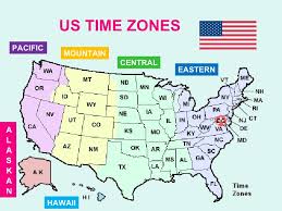 Local time on the second sunday in march. Us Time Zones