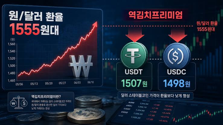 환율은 1550원·테더는 1500원...유동성 마른 코인시장