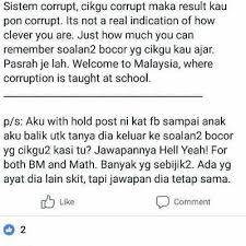 Introduction to science 1.1 what is science 1.2 science laboratory 1.3 steps in scientific investigation 1.4 physical quantities and related documents. Soalan Bocor Sekolah Ajar Menipu Korup Result Haram Bapa Kutuk Pt3 Kaw Kaw