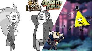 Owl House x Gravity Falls Crossover AU comic dubs - YouTube