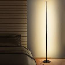 Xisheep Modern Led Floor Lamp For Living Room Bright Lighting Get Compliments Unique 59 Tall Light For Bedrooms Offices Dimmable Contemporary Indoor Pole Lamp Walmart Com Walmart Com