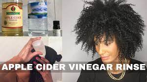 Our natural apple cider vinegar rinse slows hair loss and promotes new growth by dissolving excess dht, unblocking hair follicles and stimulating scalp circulation. Apple Cider Vinegar Rinse On Natural Afro Kinky Hair Youtube