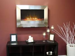 $180.00 product bring beauty and warmth of a fireplace to your space with stunning northwest stainless with wall mount. Patio Store Fire Sense Stainless Steel Wall Mounted Electric Fireplace