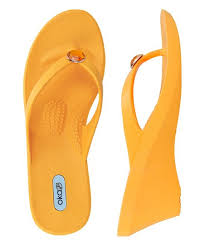 Oka B Tangerine Kelsey Wedge Sandal Women