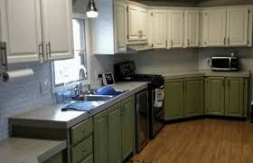 Ready to assemble kitchen cabinets. How To Repair And Paint Mobile Home Cabinets The Right Way