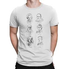 Camiseta Cientistas Einstein Darwin Newton Tesla