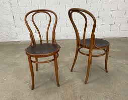 Jacob & joseph kohn chaise longue hêtre teinté edition jacob & joseph kohn date de création : Ensemble De 4 Chaises De Bistrot Jacob Et Josef Kohn A Volutes
