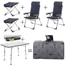 Beim crespo stuhl vergleichen, solltest du dich immer schon im voraus in einem crespo stuhl test über den jeweiligen bestseller informieren. Crespo Stuhl Und Tischset Valencia Gepolstert Grau Set Mit Fussauflage Bei Camping Wagner Campingzubehor