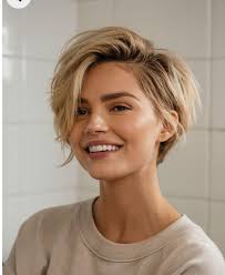 What are some haircut model options for a pixie cut?
