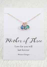 Birthstone Gifts For Mom Mother S Birthday Necklace Crystal Birthstone Necklace Etsy Mother Birthday Gifts Mother Gifts Mum Birthday Gift