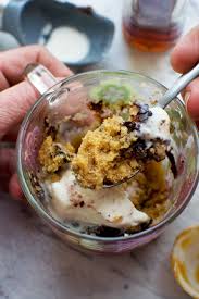 Plus, it's ready in just five minutes (including mixing the ingredients). 2 Minute Peanut Butter Healthy Mug Cake Scrummy Lane