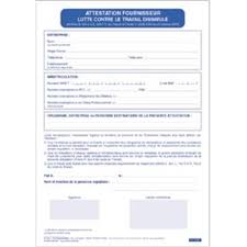 Check spelling or type a new query. Attestation Fournisseur Lutte Contre Le Travail Dissimule
