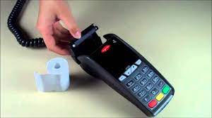 Ingenico Ict 200 Series How To Properly Install The Paper Roll Youtube