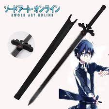 Best zanpakutos like ichigo zanpakuto or ichigo zangetsu and onepiece swords are available in stock. Japanese Katana Real Anime Swords For Sao Sword Art Online Krito S Elucidator Sword Leather Sheath No Sharp Cosplay Props Swords Aliexpress