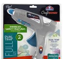 Elmer's Craftbond Enhanced Safety Dual Temp Glue Gun 40W