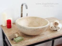 Dekoratif Dogal Tas Yuvarlak Lavabo Modelleri Canak Lavabo Dekoratif Tas Banyo Dekorasyon Lavabolar Banyo Lavabo Banyo