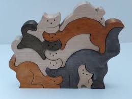 Stacked Cats And Mouse By Whirlingwood On Etsy Kedi Seramik Aksesuarlar