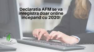 În vederea îndeplinirii obligațiilor de declarare la administrația fondului pentru mediu (afm), operatorii economici trebuie să depună o declarație privind obligațiile la fondul pentru mediu. Declaratia Afm Se Va Inregistra Doar Online Incepand Cu 2020