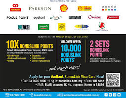 Worry not, becauseambank and amislamic credit cards are free for life! Bonuslink Shop Win