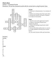 Create and print your own crosswords, word searches, and more. What S More Activity 1 Crossword Puzzle Directions Chegg Com