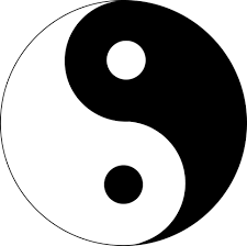 Yin Yang Asian Harmony Symbol Yin Yang Simbol Seni