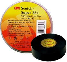 Cinta Electrica Vinilica Aislante Scotch Super 33 De 3m 19 Mm X 20 M