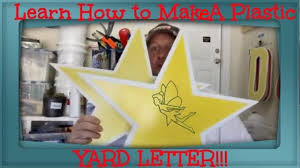 It just goes to show that you can really take the home depot's class and turn your yard signs into your own unique creation. Tips On How To Make A Yard Sign Letter Youtube