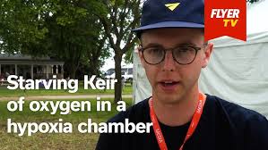 Pilot starved of Oxygen in a hypoxia chamber