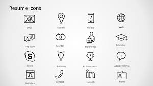 Flaticon, the largest database of free vector icons. Professional Resume Icons For Powerpoint Slidemodel