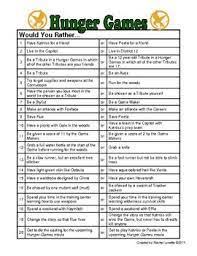 In a time when every side seems convinced it has the answers, the atlantic and hbo are p. Hunger Games Free Would You Rather Questions Hunger Games Would You Rather Questions Hunger Games Party