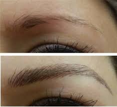 Eyebrows Microblading Augenbrauen Augenbrauen Tatowierte Augenbrauen