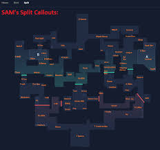 Saying they should stay because that's the status quo is just a. Sam S Detailed Map Callouts Split Valorantcompetitive