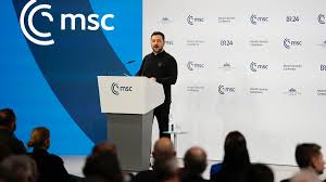 Zelenskyy calls for creation of 'armed forces of Europe' at Munich  conference | Euronews