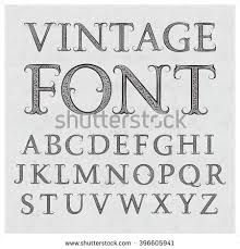Vintage Patterned Letters Vintage Font In Floral Baroque Style Vintage Latin Alphabet Vintage Black Capital Letters Diseno Grafico Disenos De Unas Graficos