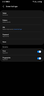 For those who don't see it, you can try going to the device's settings > lock screen and security > screen lock type to reset a new pin. Solved How To Unlock Phone Without Pressing Ok Button Samsung Members