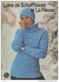 Knit verb (join)  i or t  present participle knitting | past tense knit | past participle knit. Fashion Ra 50 11 Laine De Schaffhouse Laines La Fileuse 46eme Album Anni 60 Moda Maglia Lavori Femminili