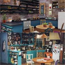 Digital design service modsy, which creates incredibly realistic 3d renderings of users' homes to help them decorate like a pro, dreamed up how the space. F R I E N D S Monica Rachel S Kitchen Currently Working On The Living Room Area Should I Try To Make This Build A Room For An Apartment Or Make It A House Sims4