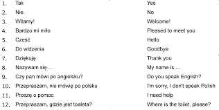 It's the perfect entry point to your new love affair with poland's fair tongue. Some Polish Phrases With Audio Party In Polska