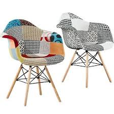 Retro armchair patchwork michael murphy home furnishing. Moda Tub Patchwork Dining Armchair Chair Retro Vintage Modern Scandinavian Style Eur 69 86 Picclick Fr