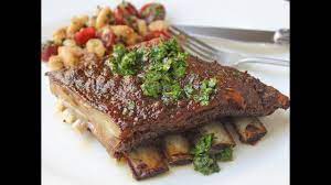 It has quite a lot of fat and can be tough if. Roasted Lamb Breast Recipe Beautiful Breast Of Lamb With Honey Parsley Vinegar Youtube