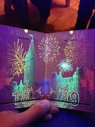 Canada S New Passport Reveals Awesome Illustrations Under Uv Light Designtaxi Com Canadian Passport New Passport Passport