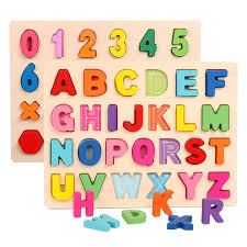 It's easy to store these pieces in the tray after the toddler is done playing. Kids Wooden 3d Alphabet Number Puzzle Baby Colorful Letter Digital Geometric Educational Toy For Toddler Boy Girl Gift Puzzles Aliexpress